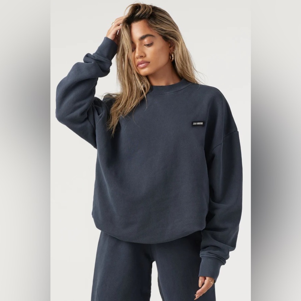 JOAH BROWN CLASSIC CREW PULLOVER BLACK